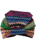 Missoni Knit Turban Hat - Multicolour