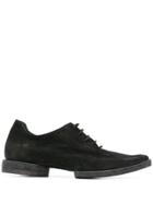 Uma Wang Pointed Lace-up Shoes - Black