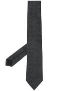 Emporio Armani Geometric Print Tie - Grey