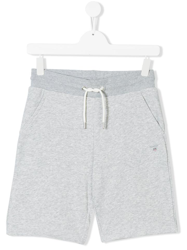 Gant Kids Drawstring Lounge Shorts - Grey