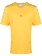 Helmut Lang Taxi Print T-shirt - Yellow & Orange