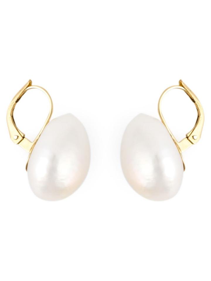 Wouters & Hendrix Pearl Drop Earrings, Women's, White