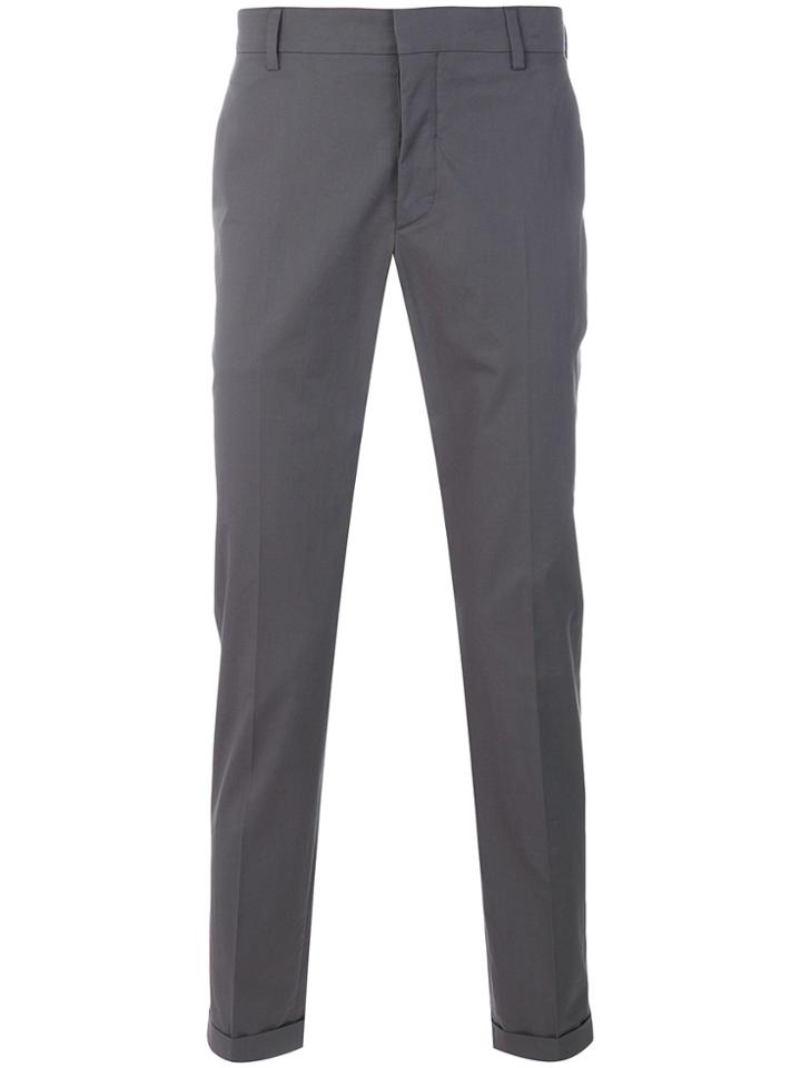 Prada Slim-fit Trousers - Grey
