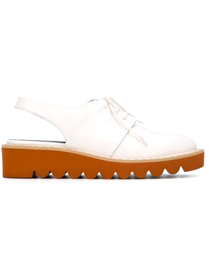 Stella Mccartney 'odette' Slingback Lace-up Shoes