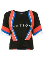 P.e Nation Bench Sprint T-shirt - Black