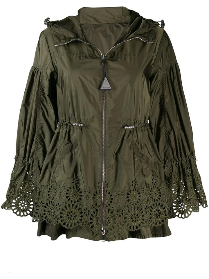 Moncler Brazzaville Hooded Parka - Green