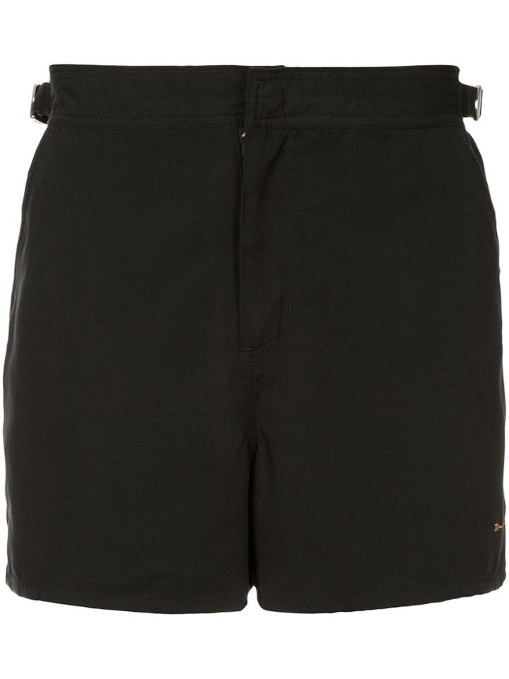 The Upside Logo Running Shorts - Black