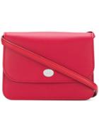Loro Piana Canter Flap Shoulder Bag - Red