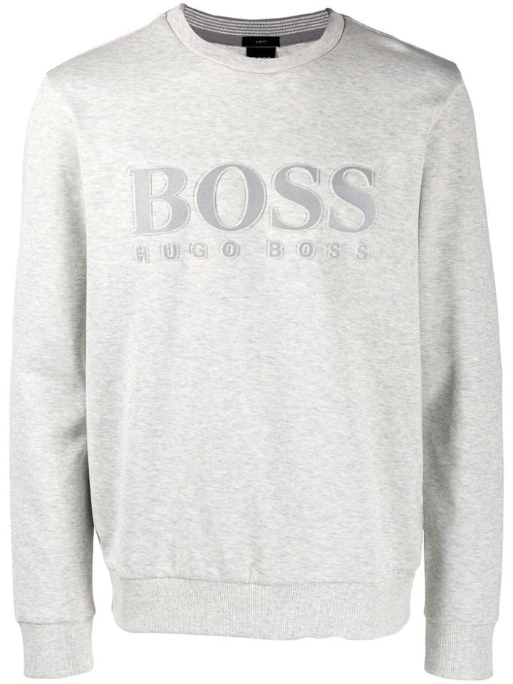 Boss Hugo Boss Logo Sweatshirt - Grey