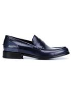 Lanvin Classic Penny Loafers, Men's, Size: 10, Black, Leather