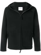 Aspesi Hooded Zip Front Jacket - Black