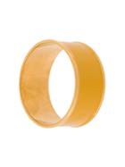 Marni Rigid Cuff, Women's, Size: Medium, Yellow/orange