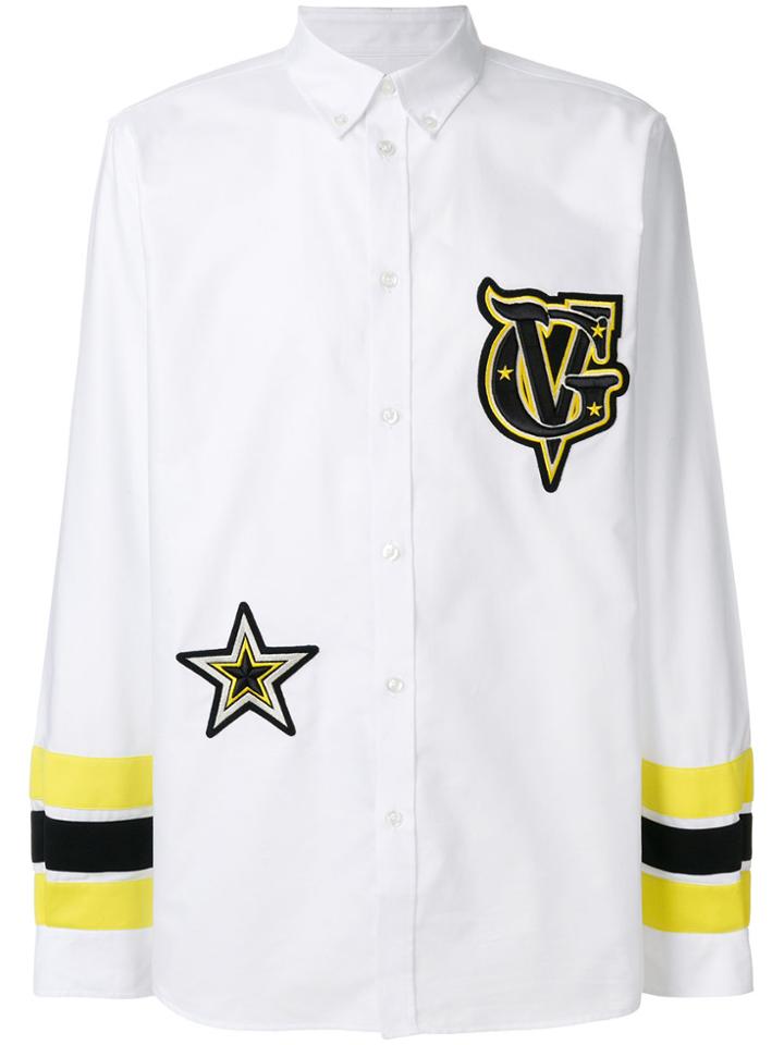 Givenchy Embroidered Patch Detail Shirt - White