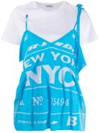 Mrz Layered Nyc Vest Top - White