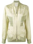 Jean Paul Gaultier Pre-owned Fitted Cut Out Detailing Jacket - Green