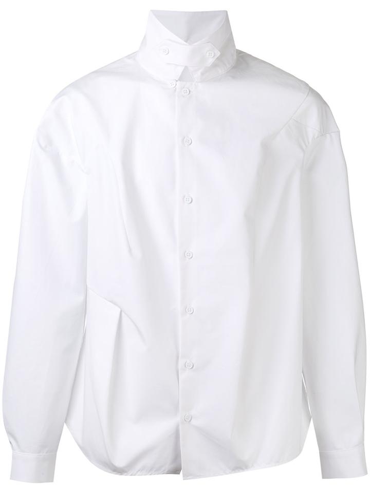 J.w.anderson Bold Shoulder Shirt, Men's, Size: 48, White, Cotton