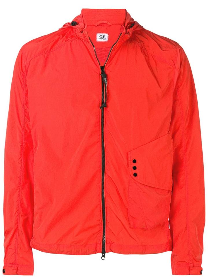 Cp Company Goggle Shirt Jacket - Red