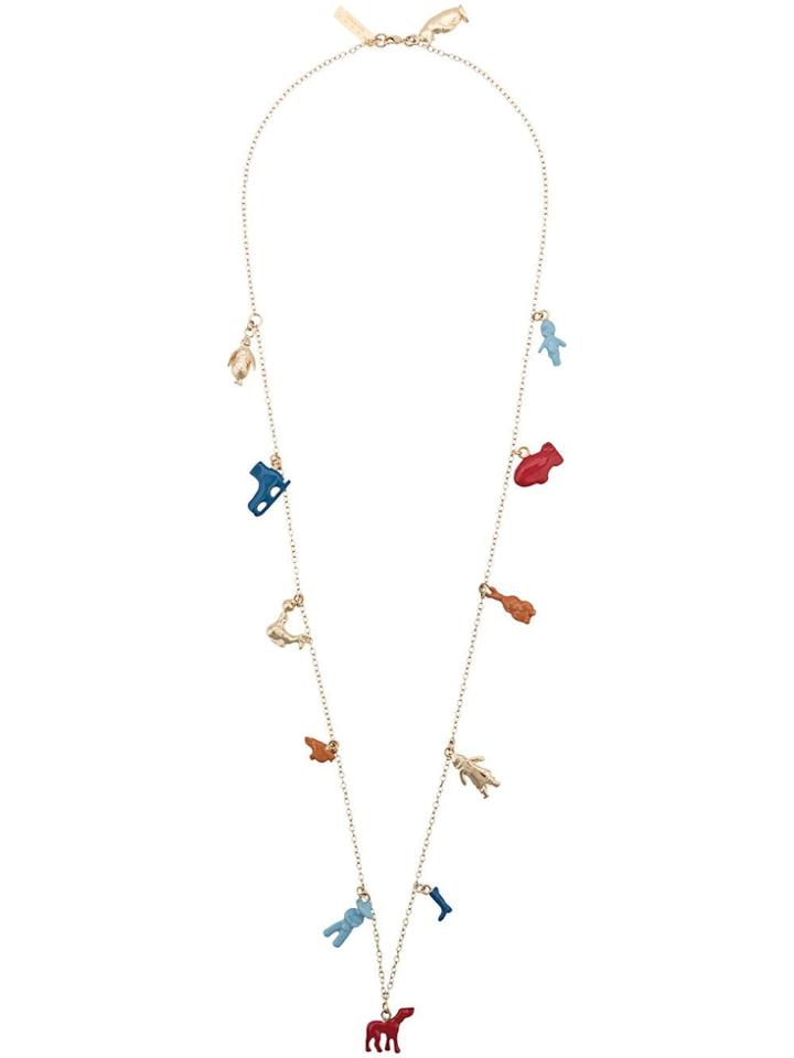 Marni Animal Charm Necklace - Gold