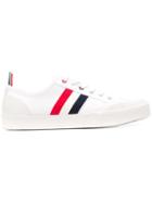 Thom Browne Striped Trimmed Sneakers - White