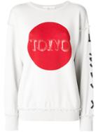 Golden Goose Deluxe Brand - Tokyo Print Sweatshirt - Women - Cotton - Xs, Grey, Cotton