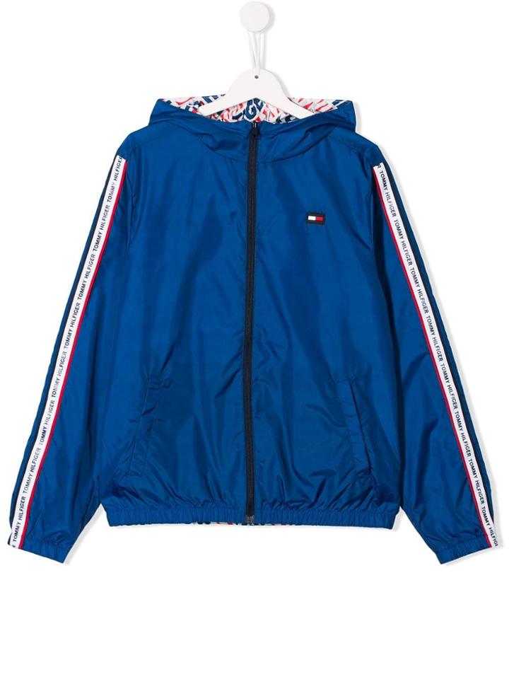 Tommy Hilfiger Junior Teen Reversible Hooded Parka - Blue