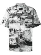 Off-white Lake Print Shirt - Grey