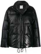 Sandro Paris Zipped Padded Jacket - Black