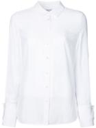Frame Denim - Classic Shirt - Women - Silk - L, White, Silk