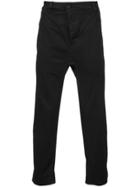 11 By Boris Bidjan Saberi Straight Leg Trousers - Black