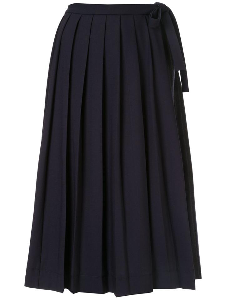 Antonio Marras Pleated Skirt - Blue