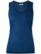 P.a.r.o.s.h. - Knitted Tank Top - Women - Cotton/viscose - M, Blue, Cotton/viscose