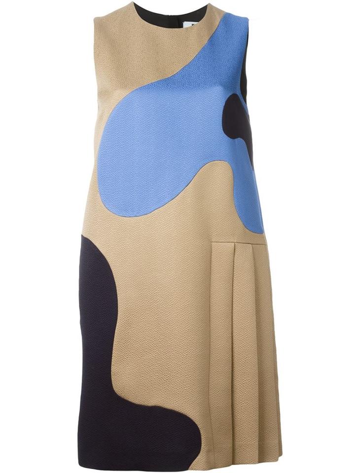 Msgm Pleated Shift Dress