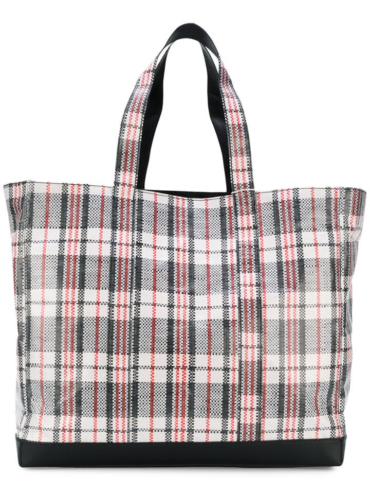 Helmut Lang Oversized Shopper Bag - Red