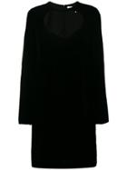 Chloé Heart Cut-out Dress - Black