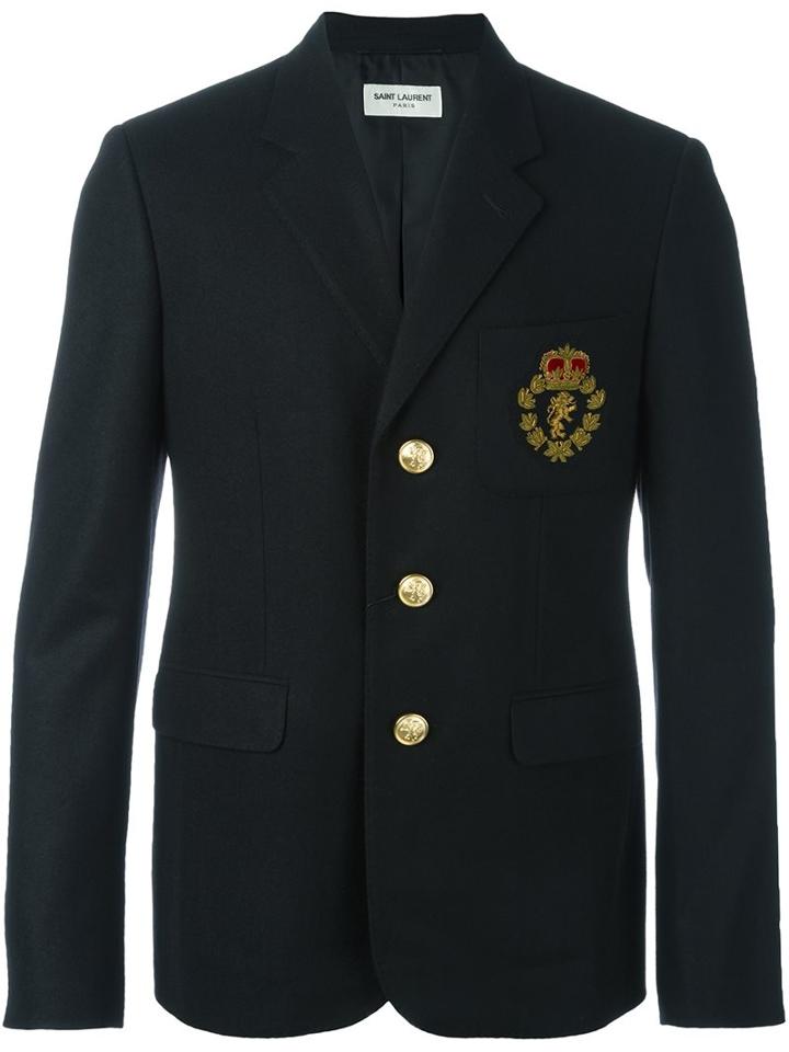 Saint Laurent Embellished Club Jacket