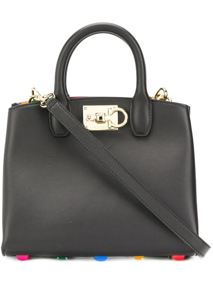 Salvatore Ferragamo Studio Mini Bag - Black