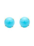 Irene Neuwirth Turquoise Stud Earrings - Blue