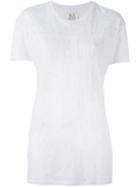 Zoe Karssen Star Print T-shirt, Women's, Size: Small, White, Cotton/modal