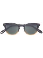 Garrett Leight - Mckinley Sunglasses - Unisex - Acetate/metal (other) - One Size, Brown, Acetate/metal (other)
