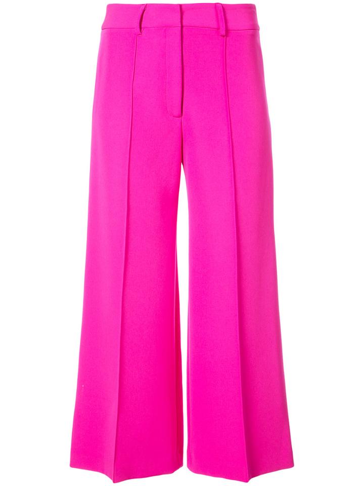 Milly High Waist Culottes - Pink & Purple