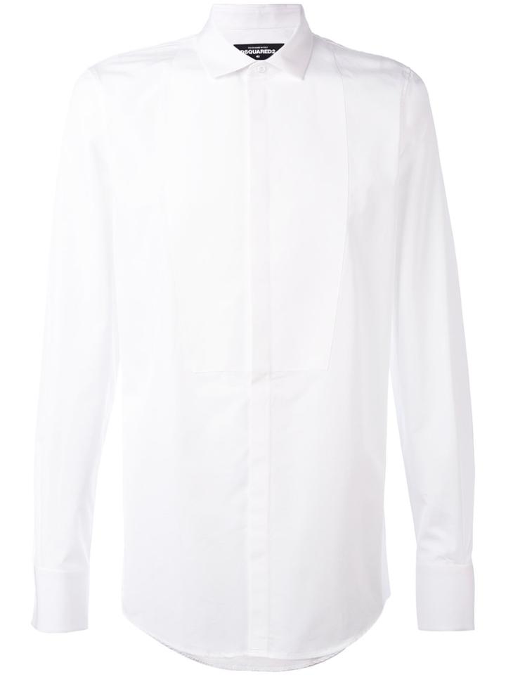 Dsquared2 Formal Tuxedo Shirt - White