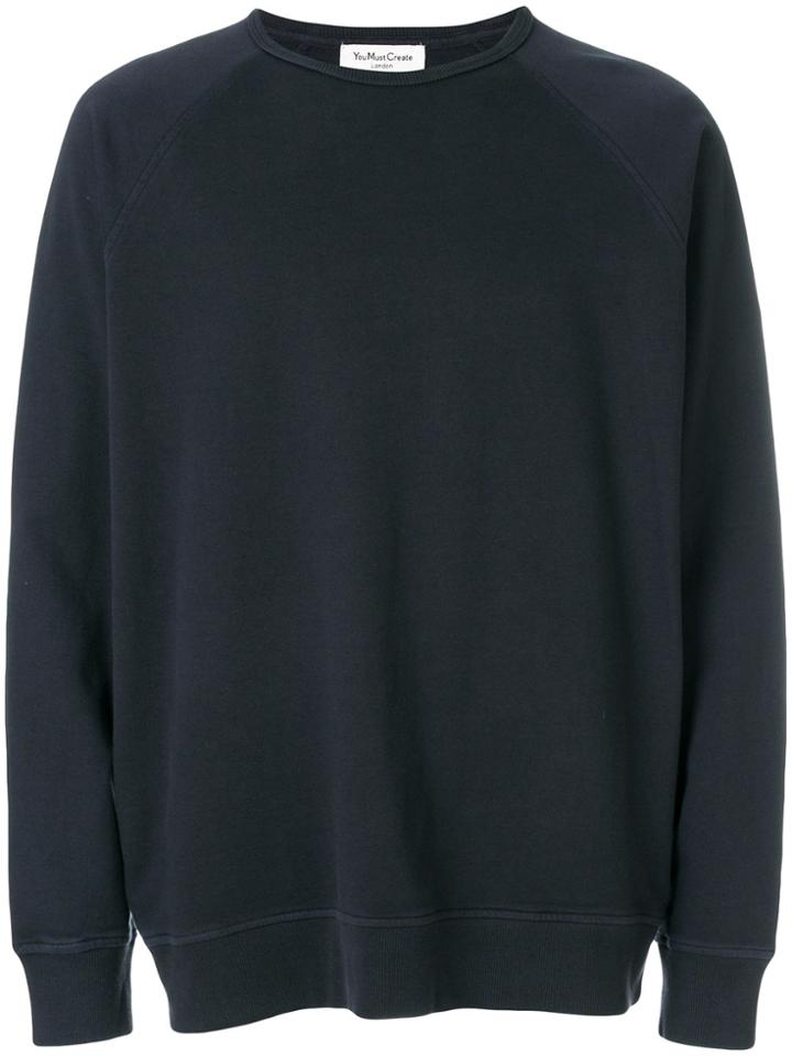 Ymc Crew Neck Sweater - Blue