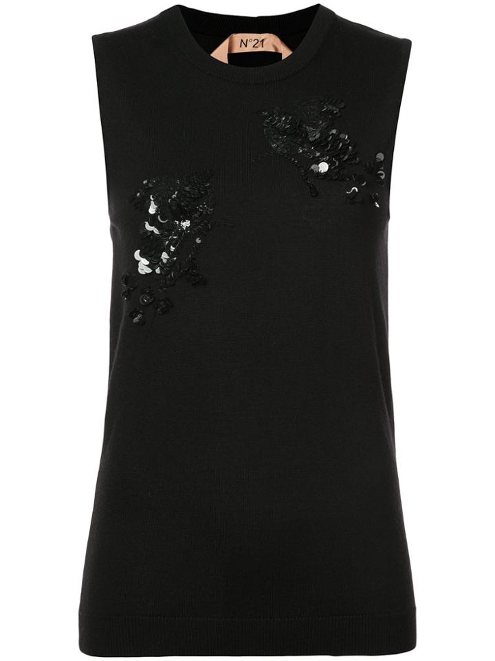No21 Embellished Sweater Vest - Unavailable