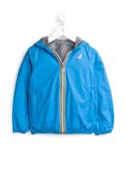 K Way Kids Jacques Plus Double Rain Jacket, Boy's, Size: 10 Yrs, Blue