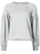 A.l.c. Rolled Hem Sweatshirt - Grey