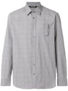 Neil Barrett Checked Shirt - Grey