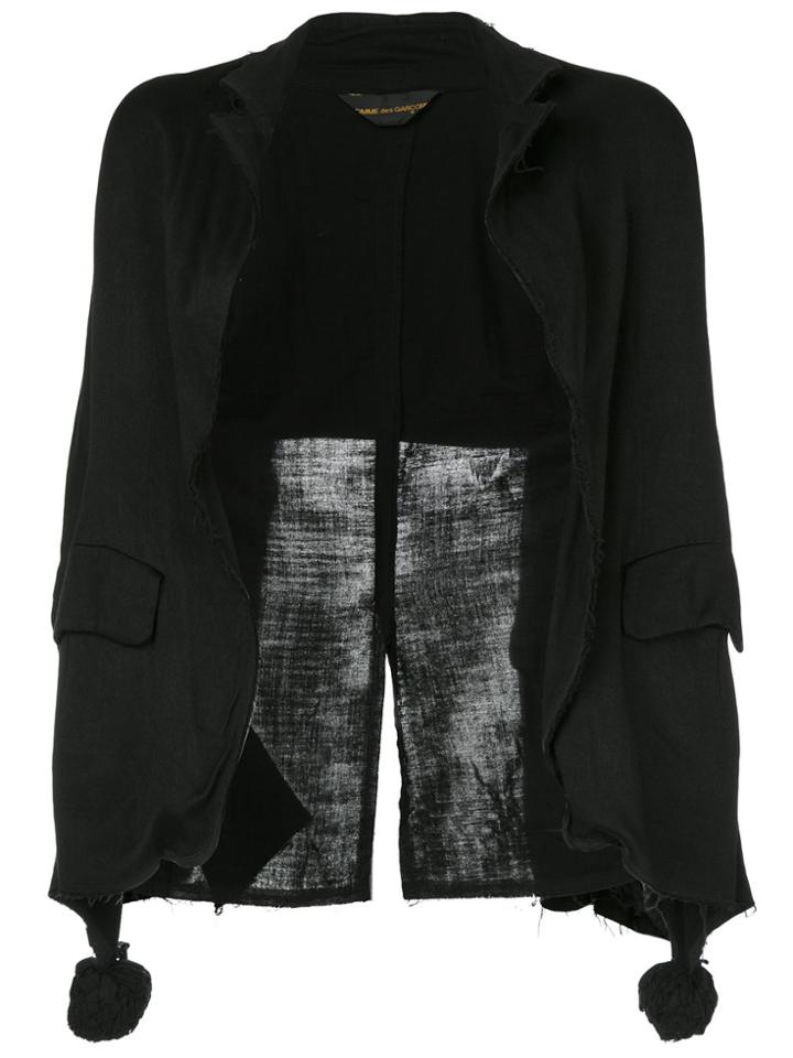 Comme Des Garçons Vintage Raw Edges Jacket - Black