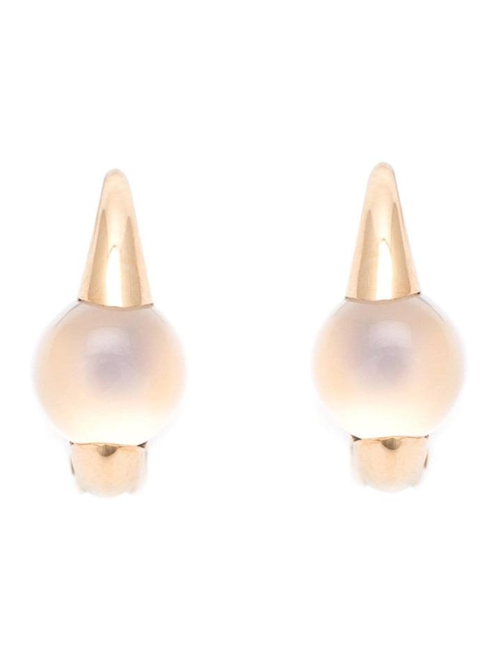 Pomellato 18kt Rose Gold 'm'ama Non M'ama' Earrings - White