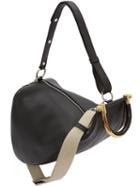 Jw Anderson Wedge Shoulder Bag - Black