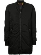 Ziggy Chen Padded Midi Coat - Black